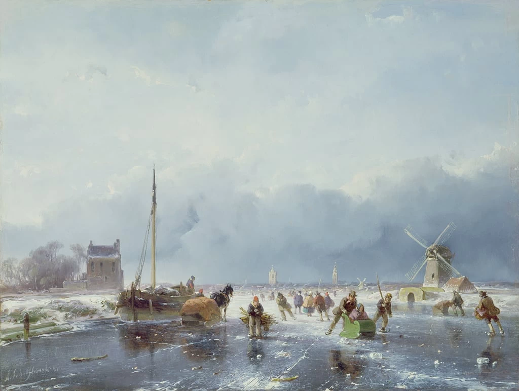 Scena invernale - Josef Mensing Gallery, Hamm, Rhynern